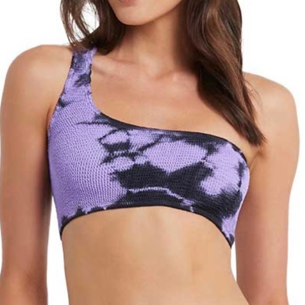BOND-EYE MARBLE TIE-DYE SAMIRA BIKINI TOP ONE SIZE